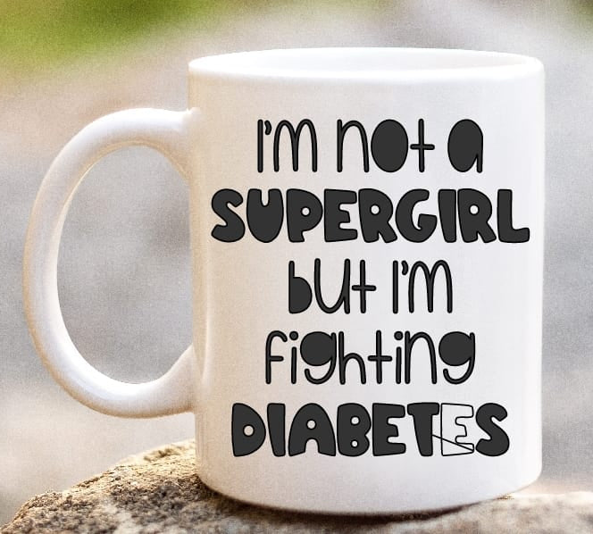 I'm Not A Supergirl Mug